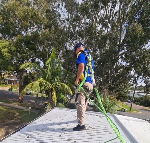 High-Pressure Roof Cleaning